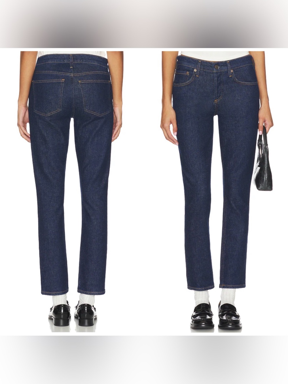 Agolde NWOT Cocktail Low Rise Ankle Slim Jeans Rissue Size 26